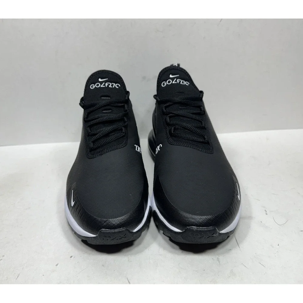 Nike Air Max 270 G Golf Black White Spikeless Shoes CK6483-001 Mens Size 8